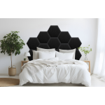 Polsterpaneel Magic Velvet Schwarz